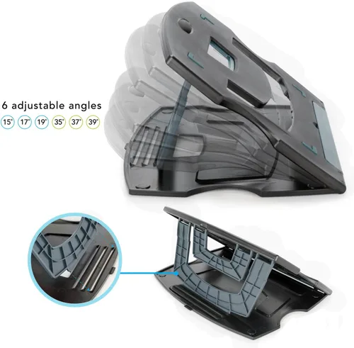 Vista 3 de MAX SMART Soporte universal para tableta de dibujo, ajustable compatible con Artisul, iPad Pro, Wacom, Cintiq, Huion, XP-Pen