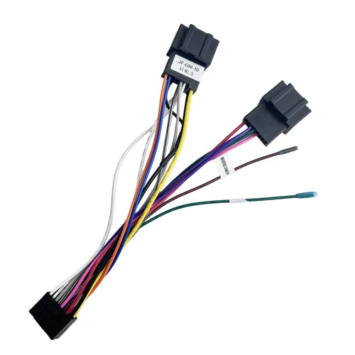 Vista 7 de Adaptador de arnés de radio ISO de 16 pines para Chevrolet 2006-2014 Buick 2008-2017, arnés de cableado estéreo de coche Android de 16 pines