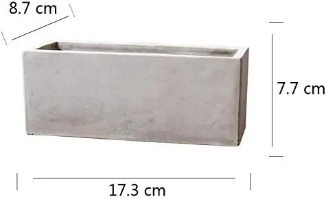 Vista 3 de nicole Moldes de silicona para macetas de concreto hechos a mano para decoración de jardín