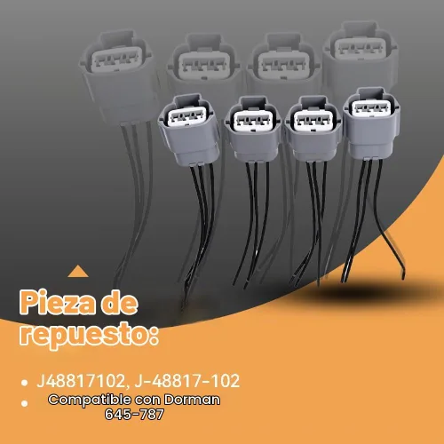 Vista 4 de 4 PCS Conectores de Arnés de Cableado de Bobina de Encendido Aptos para Nissan Altima Sentra Infiniti Suzuki