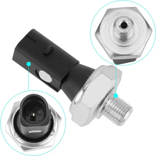 Vista 5 de 06A919081A, Sensor de presión de aceite, remitente, interruptor para Volkswagen Beetle, Bora, CC, EOS, Eurovan, Golf, GTI, Jetta, Jetta City
