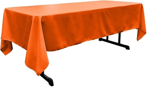Vista 4 de New Creations Fabric & Foam Inc - Mantel rectangular de popelina de poliéster de 60 pulgadas de ancho por 120 pulgadas de largo. (Avocado)
