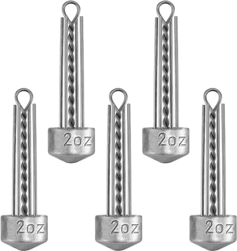 Vista 12 de Dr.Fish Paquete de 5 Spider Surf Pesca Sputnik Sinker 1oz-8oz Agua Salada Beach Casting Sea Bottom Holder