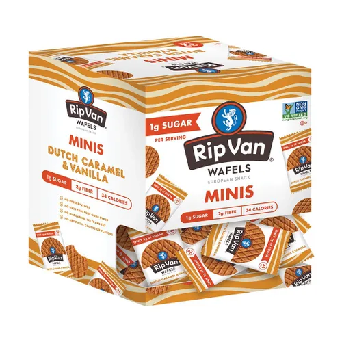 Vista 7 de RIP VAN WAFELS Galletas Wafel de miel y avena, 4.64 onzas