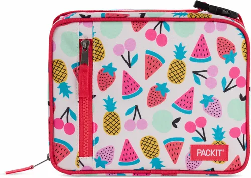Vista 32 de PackIt - Fiambrera clásica congelable, capacidad de 3 litros, almendra