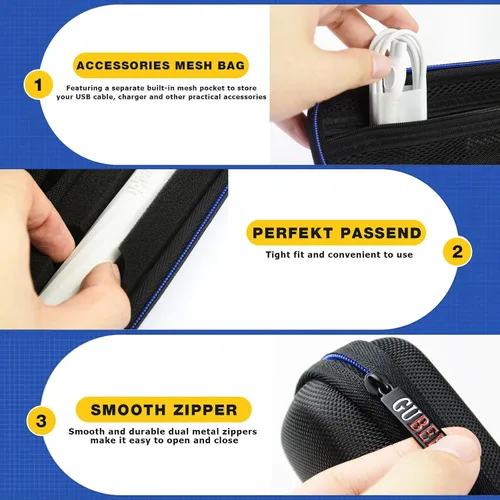 Vista 2 de GUBEE Estuche rígido de viaje para afeitadora íntima Philips Norelco