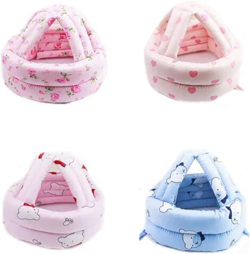 Vista 3 de Casco de seguridad para bebés sin parachoques con cabeza para niños