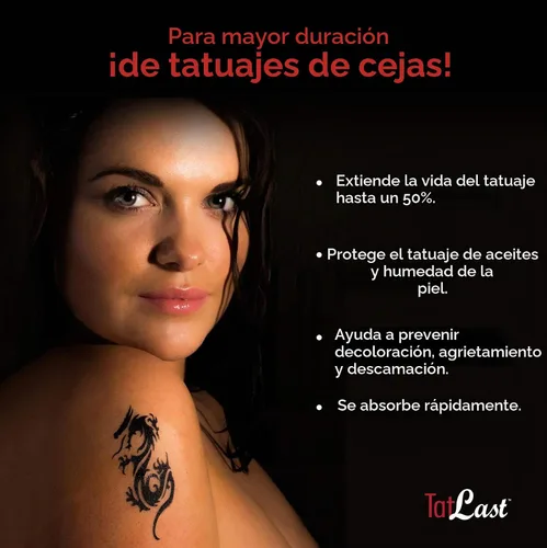 Vista 4 de Godefroy TatLast - Reducción temporal del brillo del tatuaje y solución protectora para una vida más larga, 0.27 onzas