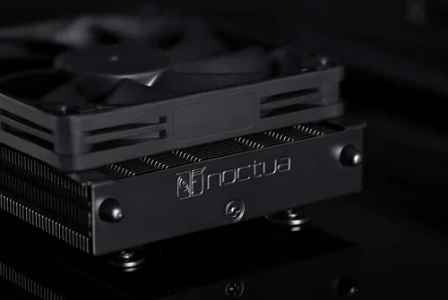 Vista 5 de Noctua NH-L9a-AM4 chromax.Black, Enfriador de CPU de bajo perfil para AMD AM4 (negro)