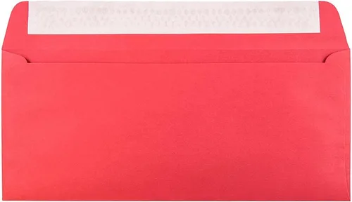 Vista 19 de JAM PAPER Sobres de invitación de colores A1 de 4 barras - 3 5/8 x 5 1/8 - Rojo reciclado - 100