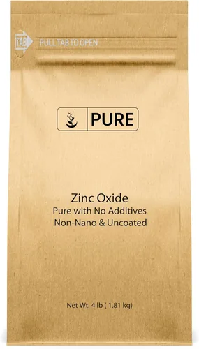 Vista 8 de Pure Original Ingredients, Polvo de óxido de zinc, 1.5 lb Para cosméticos de bricolaje, protector solar y formulaciones de cuidado de la piel