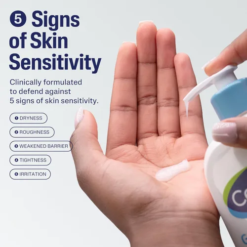 Vista 3 de Cetaphil Lavado facial, limpiador hidratante de piel suave para pieles sensibles secas a normales, 2 onzas, paquete de 12 unidades, sin fragancia