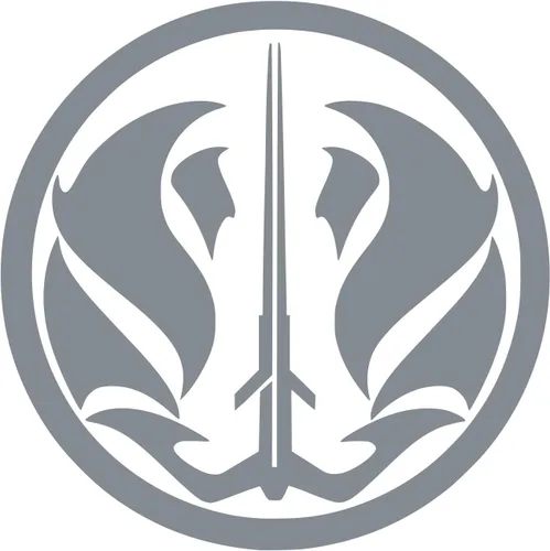 Vista 7 de Blk The Gray Jedi Code Insignia - Calcomanía de vinilo para impresiones, URI431-B, para coches, camiones, SUV, camionetas, paredes, ventanas Negro
