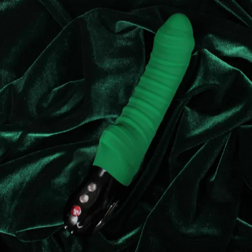 Vista 4 de FUN FACTORY Juguetes para adultos, vibrador realista serie G5 de silicona recargable, juguetes sexuales de lujo para mujeres y juguetes sexuales