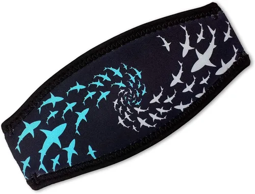 Vista 7 de Correas para máscara de buceo - Funda de neopreno para máscaras de buceo y esnórquel