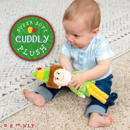 Vista 3 de Kids Preferred Buddy The Elf Animal de Peluche Relleno Suave y Abrazable Juguete de Peluche Lindo para Niños Pequeños y Niñas, Regalo para Niños