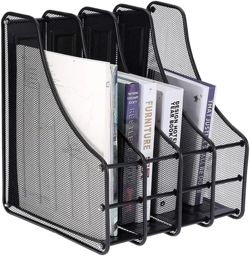 Vista 5 de Diyeeni 11.0 x 13.6 x 13.8 in / 11.0 x 13.6 x 13.8 pulgadas 4 secciones de gran capacidad con diseño vertical, soporte perfecto para mantener tus