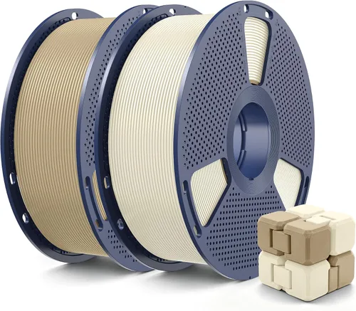 Vista 43 de SUNLU Filamento PETG 2.0, filamento de impresora 3D, color blanco hueso 2.2 lbs Bone White