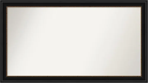 Vista 123 de Amanti Art Espejo personalizado, gran espejo de baño estrecho, espejo de pared o espejo de tocador de baño sobre el fregadero (24 x 24 pulgadas)