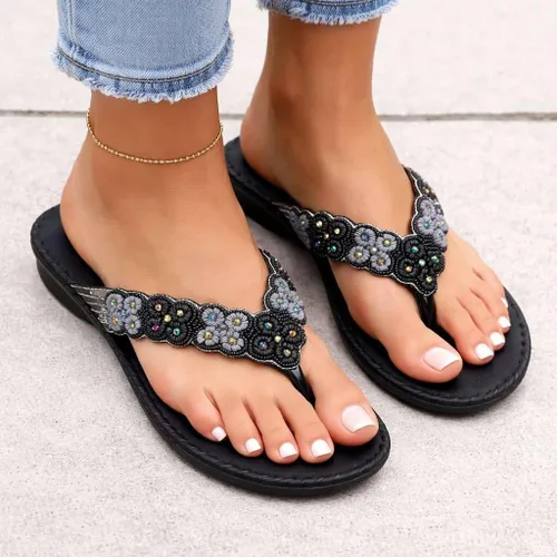 Vista 2 de Sandalias ortopédicas para mujer con soporte de arco cómodo