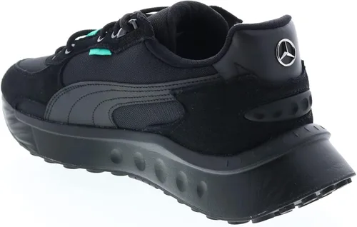 Vista 6 de PUMA Hombres Mapf1 Wild Rider Lace Up Sneakers Zapatos Casual - Off White