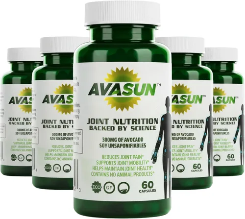 Vista 8 de Suplemento de apoyo articular de ASU – 300 mg de aguacate y soya insaponificables para comodidad de las articulaciones, movilidad y salud