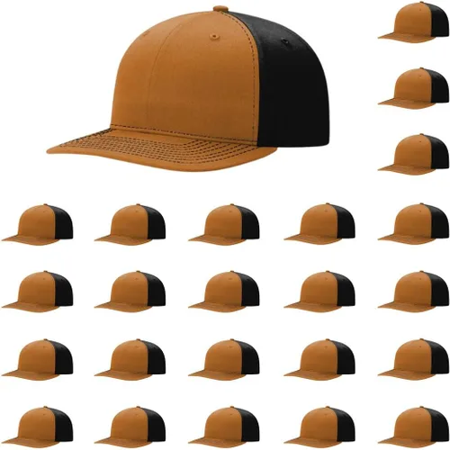 Vista 133 de Richardson 312 Gorra de béisbol ajustable con correa trasera de sarga Paquetes a granel disponibles - Talla única
