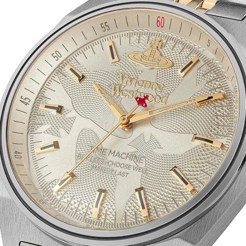 Vista 2 de Vivienne Westwood Lady Sydenham Reloj de cuarzo para mujer con pulsera de acero inoxidable
