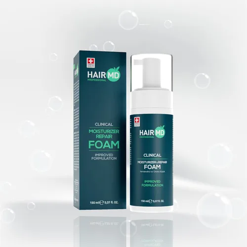 Vista 2 de HairMD Transplant Clinical Foam - Fórmula de crecimiento del cabello para hombres de 5.1 fl oz - Nutre y repara el cuero cabelludo después