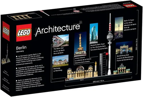 Vista 7 de Juego de construcción del Rascacielos LEGO Architecture Berlin 21027