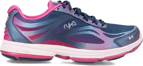Vista 2 de Ryka Devotion Plus 3 - Tenis para caminar para mujer, AzulRosa
