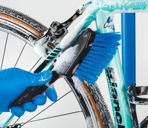 Vista 2 de Park Tool BCB-4 Juego de cepillos de limpieza para bicicletas herramientas de limpieza de bicicletas