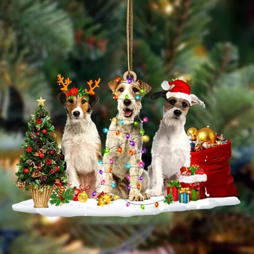 Vista 138 de Nazenti Adorno de Navidad personalizado con amigos Affenpinscher – Adorno de perro personalizado para amantes de las mascotas, acrílico plano