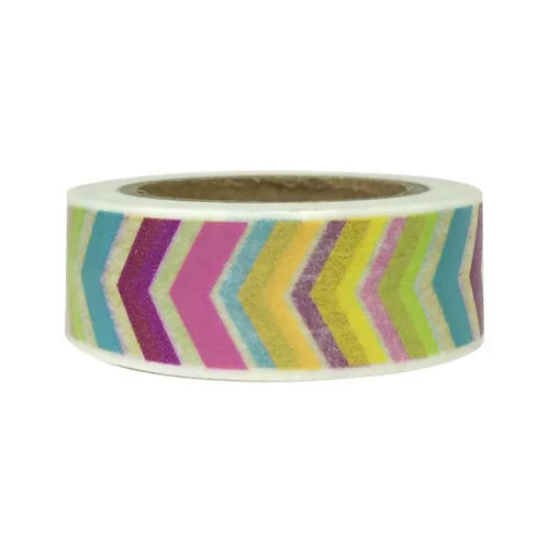 Vista 46 de Wrapables Cinta adhesiva Washi de patrones coloridos, bocetos de corazón