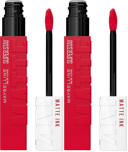 Vista 55 de Maybelline SuperStay - Lápiz labial líquido de tinta mate, “Mover”. 0.17 Oz liquidas 160 MOVER