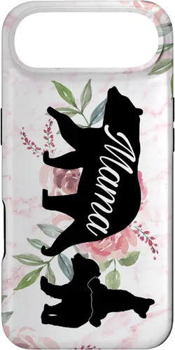 Vista 27 de Mama Bear Mom Gift Phone Holder - 2 Cubs Kiddo Mom Case for iPhone 17