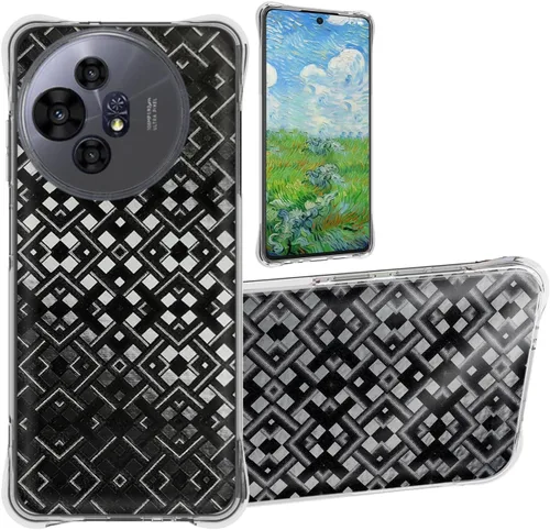 Vista 48 de Aroepurt Boost Mobile Celero 5G SC 2024 - Funda compatible con Boost Celero5G SC con protector de pantalla de vidrio templado, protección de grosor