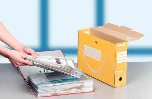 Vista 4 de Esselte 128403 - Caja para archivar tamaño A4, multicolor, 10
