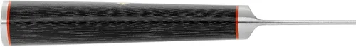 Vista 3 de Miyabi Kaizen - Cuchillo para pelar, mediano, negro con acento rojo