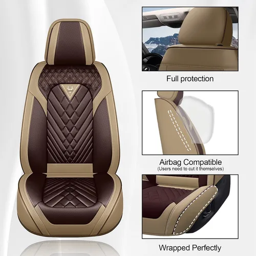 Vista 3 de Fundas para Asiento Delantero para Lexus de 2002-2024, Cojín de Asiento de Coche Premium, Protectores de Asiento Impermeables, Accesorios