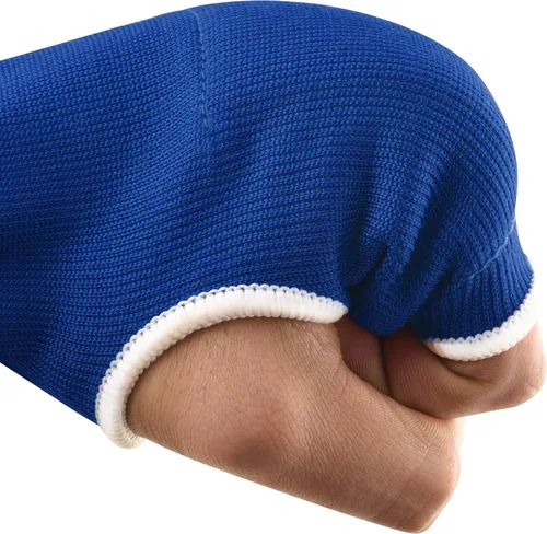 Vista 6 de FISTRAGE - Guantes de boxeo para boxeo, para puñetazos, elásticos acolchados debajo de las manoplas, soporte rápido de muñeca larga, protector