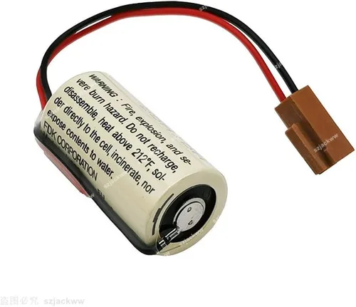 Vista 4 de BALOLO (20-Pack) CR17335SE 3V 1800mAh for FDK CR17335SE 3V with Brown Plug