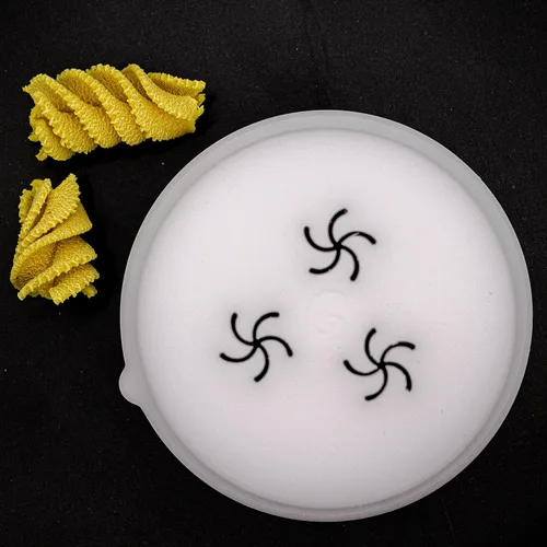 Vista 9 de Discos en forma de pasta Casarecce aptos para máquina automática de pasta y fideos Philips, accesorios para hacer pasta, electrodomésticos