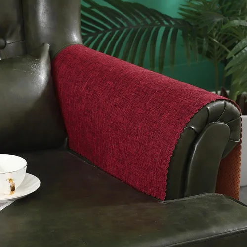 Vista 8 de Juego de 2 fundas protectoras para reposabrazos de sofá, antideslizantes, lavables, para reposabrazos de silla reclinable, juego de 2 fundas
