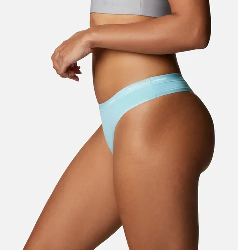 Vista 5 de Columbia Tangas de algodón elástico en 4 direcciones para mujer, paquete de 3