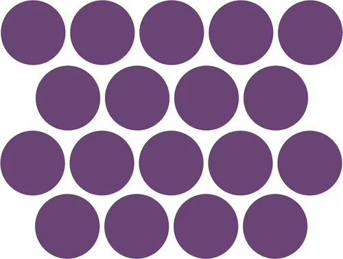 Vista 114 de LiteMark Calcomanías extra pequeñas, puntos de vinilo extraíbles, calcomanías circulares con acabado mate, calcomanías redondas para pared de aula