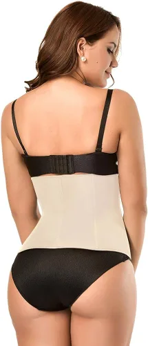 Vista 5 de FeelinGirl Latex Waist Trainer for Women Tummy Control Shapewear Waist Cincher Hourglass Body Shaper Workout 25-Steel Bones