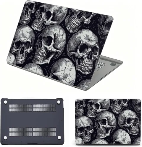 Vista 30 de Funda para laptop compatible con MacBook Air de 15 pulgadas, versión 2026-2023 M5 A3448 M4 A3241 A3114 M3 A2941 M2 Chip con pantalla de retina Mapa