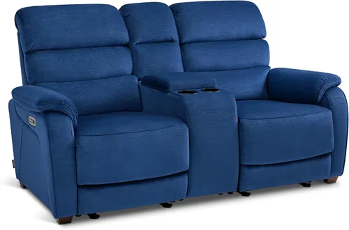 Vista 13 de MCombo ST258M3 - Sofá reclinable eléctrico de pared de 87.2 pulgadas con mesa abatible, sofá reclinable con reposacabezas ajustables, puertos