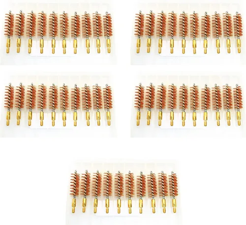 Vista 18 de Cepillos de Ánima de Bronce - Cepillos de Ánima de Calidad Premium para Limpieza y Mantenimiento de Pistolas y Rifles